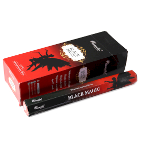 6x Aromatika – Räucherstäbchen - Black Magic