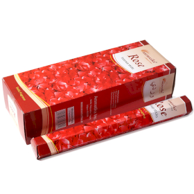 6x Aromatika – Räucherstäbchen - Rose