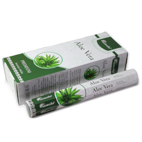6x Aromatika – Räucherstäbchen - Aloe Vera