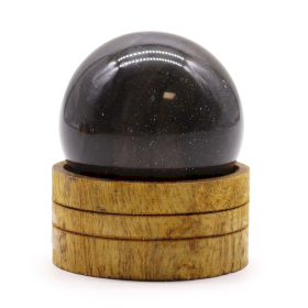 Edelsteinkristallkugel 50mm -Ozeanachat mit Ständer