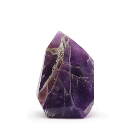 Edelsteinspitzen in Großpackung, ca. 6 cm (0.5KG) - Afrikanischer Amethyst (ca. 8 Stück)