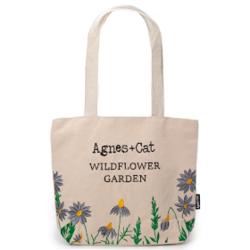 Stickerei-Gartentasche- Fleißige Bienen
