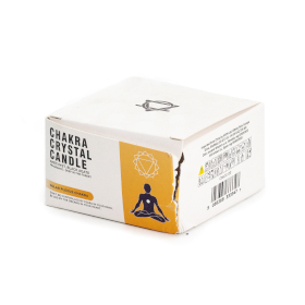 Chakra-Kristallkerzen - Solarplexus-Chakra