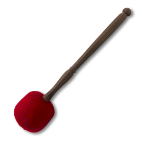 Extra großer Gongstab aus Filz – 34 cm