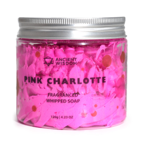 3x Pink Charlotte Schlagseife 120 g