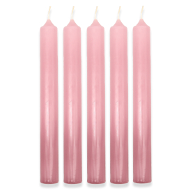 100x Antike Rose Tafelkerzen