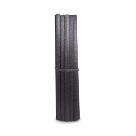 Schwarze Fettfaser-Blätter – 8 mm x 18 cm, Bündel – ca. 20