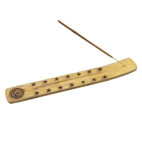 12x Aschenfänger aus natürlichem Mangoholz - Verschiedene esoterische Designs