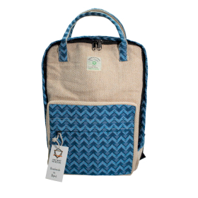 Large Kathmandu Backpack - Dhaka Design (39x28x13cm)