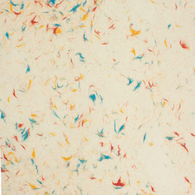 A4 - Lokta Bastelpapier  (20-Blatt-Packung) - Baumwollmischgewebe mit Blumenmuster