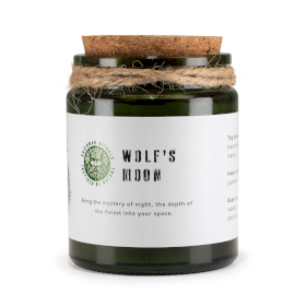 Woodwick-Sojawachs-Kerze - Wolfsmond