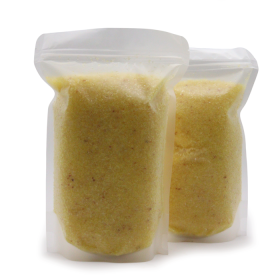 3x Vitamin C & Mandarinen-Badesalz – Glow & Go 800 g -Ohne Etikett