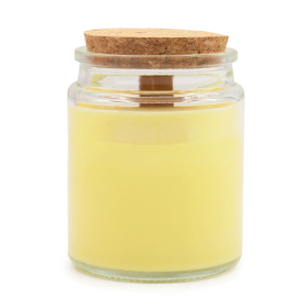 6x Woodwick-Sojakerze ohne Etikett - Waldharz