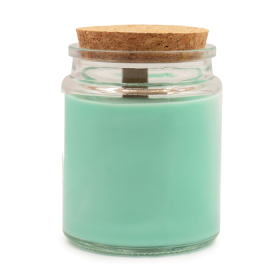 6x Woodwick-Sojakerze ohne Etikett - Moos & Nebel