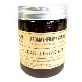 Aromatherapie Sojakerze 200g - Klarer Verstand