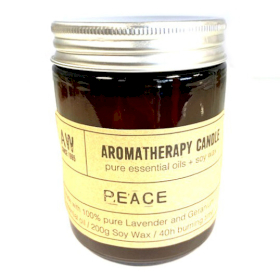 Aromatherapie Sojakerze 200g - Frieden