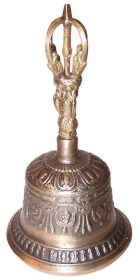 Tibetische Artefakte und Klangschalen Durji-Glocke 210 mm