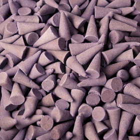 Lose Räucherkegel aus Indien (ca. 850 St.) Lavendel