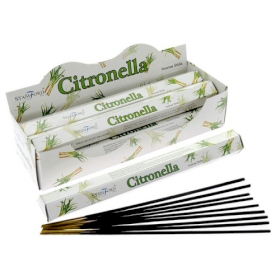 6x Citronella Premium Hex Räucherstäbchen