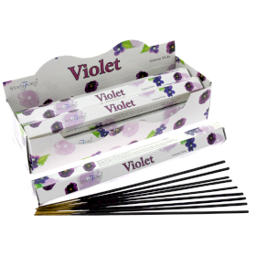 6x Violett  Premium Stamford Räucherstäbchen