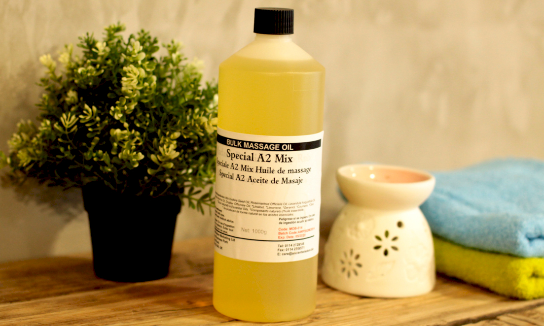 Großhandel Massageöle in 1-Liter-Flaschen.