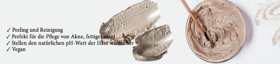 Tonpulver für Gesichtsmasken