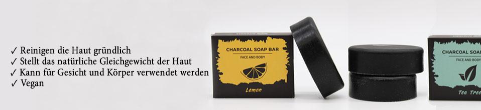 Großhandel Aktivkohle Seifen- 85g