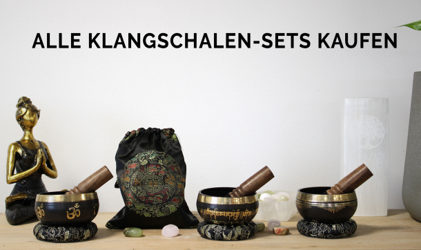 Tibetische Klangschalensets 