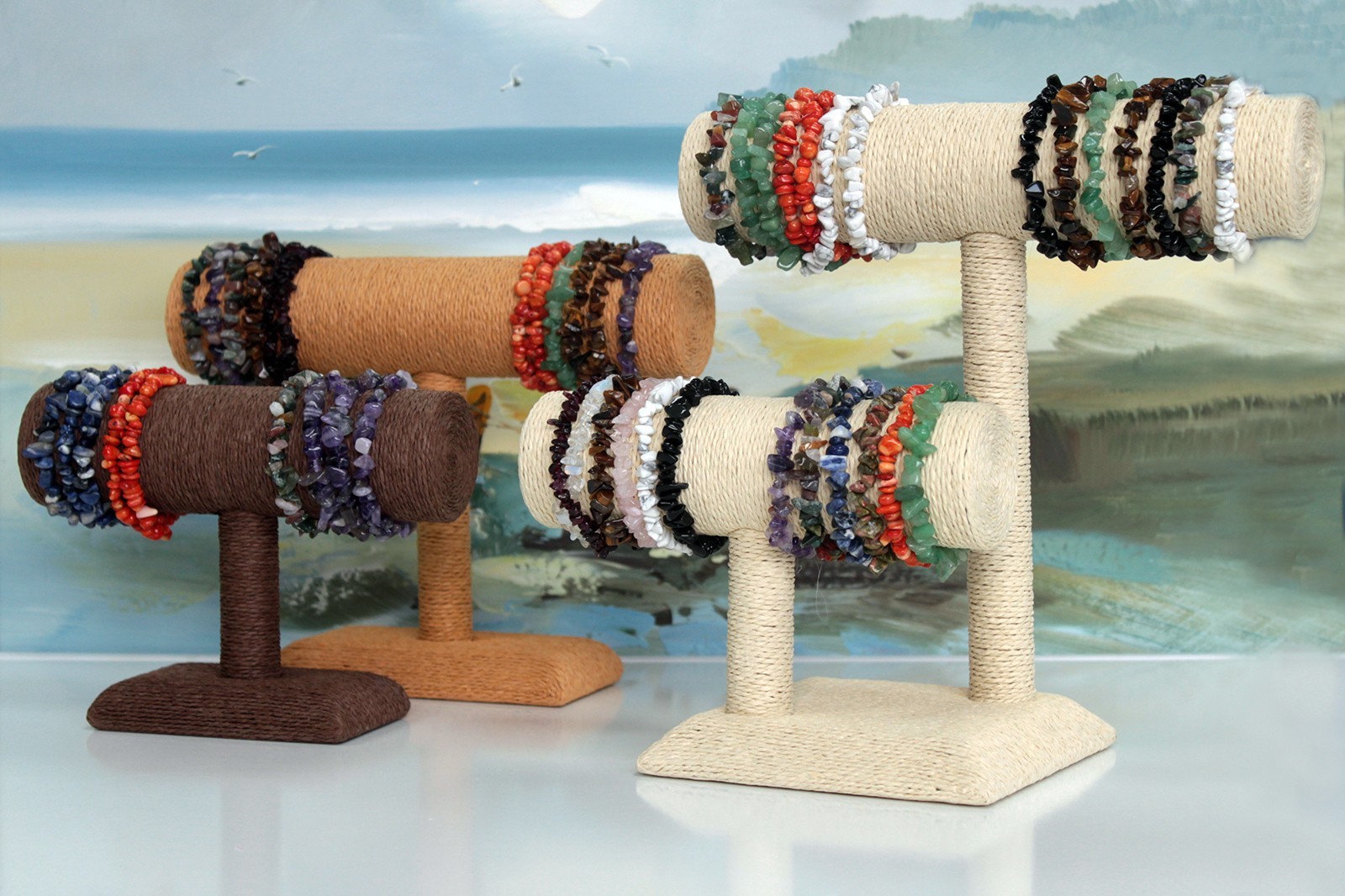 Großhandel Edelsteinsplitter-Armbänder